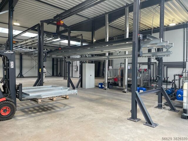 Powder systems with bar transfer systems PROTON STRANSFER