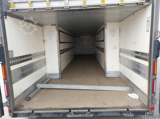 Low loader semitrailer  VAN ECK UT3Z DOPPELDECKER, KüHLKOFFERAUFLIEGER, CARRIER VECTOR 1950,