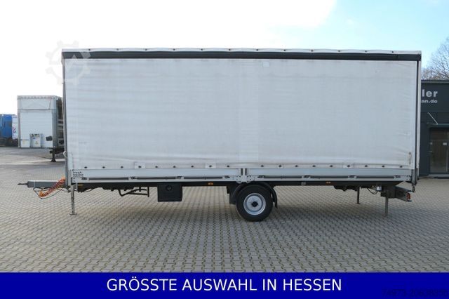 Open trailer with tarp ACKERMANN-FRUEHAUF Schiebeplane Bordwände 18 PAL 1,9t Leer