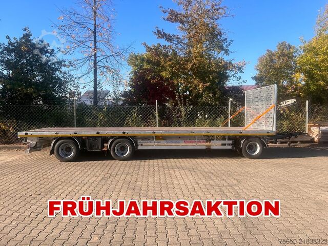 Open trailer Möslein T 3 Plato 8,6 m  3 Achs Jumbo- Plato- Anhänger 8,60 m, Mega