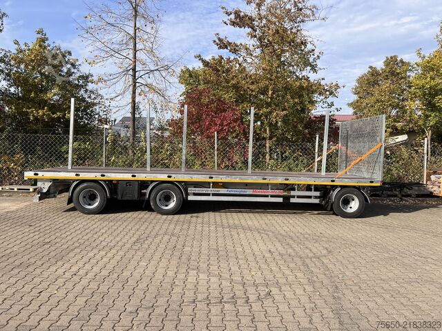 Open trailer Möslein T 3 Plato 8,6 m  3 Achs Jumbo- Plato- Anhänger 8,60 m, Mega