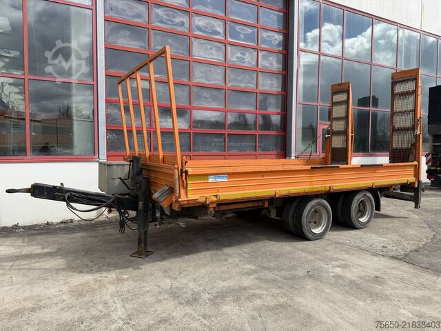 Tipper trailer Blomenroehr 896/14000  14 t Tandem 2 Seiten Kipper   Tieflader
