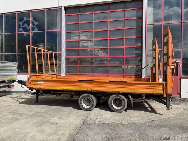 Tipper trailer Blomenroehr 896/14000  14 t Tandem 2 Seiten Kipper   Tieflader