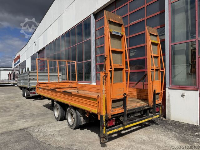 Tipper trailer Blomenroehr 896/14000  14 t Tandem 2 Seiten Kipper   Tieflader