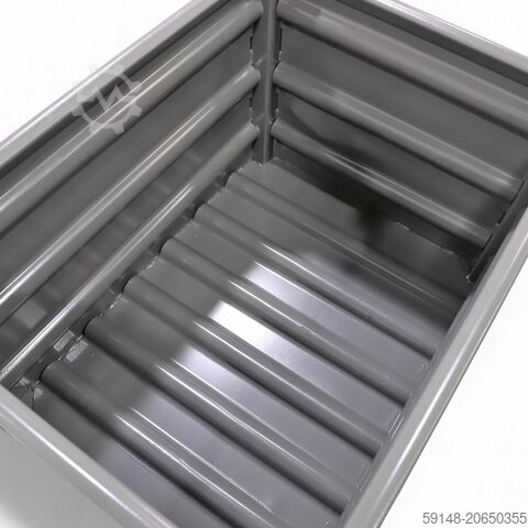 Gebrauchte Stapelboxen Stahl feste Konstruktion Stapelbehälter mit vier geschlossenen Kruizinga 102866S-GB