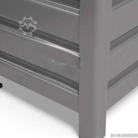 Gebrauchte Stapelboxen Stahl feste Konstruktion Stapelbehälter mit vier geschlossenen Kruizinga 102866S-GB