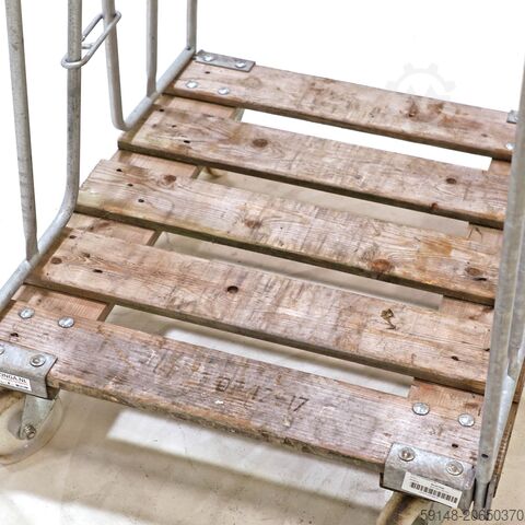 Used 2-Sides clamp fences + 2 nylon tensioning belts , L: 800, W: 720, H: 1700 (mm). Kruizinga 98-4574GB