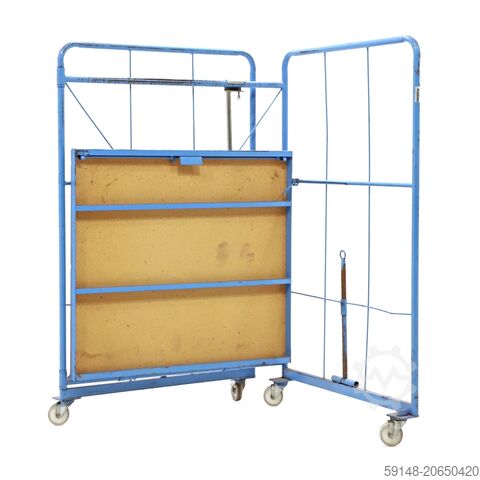Used Furniture roll container L-nestable, L: 1150, W: 1300, H: 1880 (mm).  2222ltr, L: Kruizinga 98-7497GB