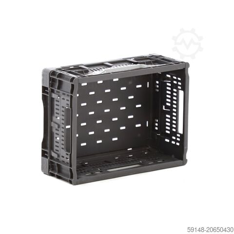 Gebrauchte Obst- und Gemüsekisten AGF-Kiste perforierte Wände und Boden, L: 400, B: 300, Kruizinga 98-7597GB-PAL
