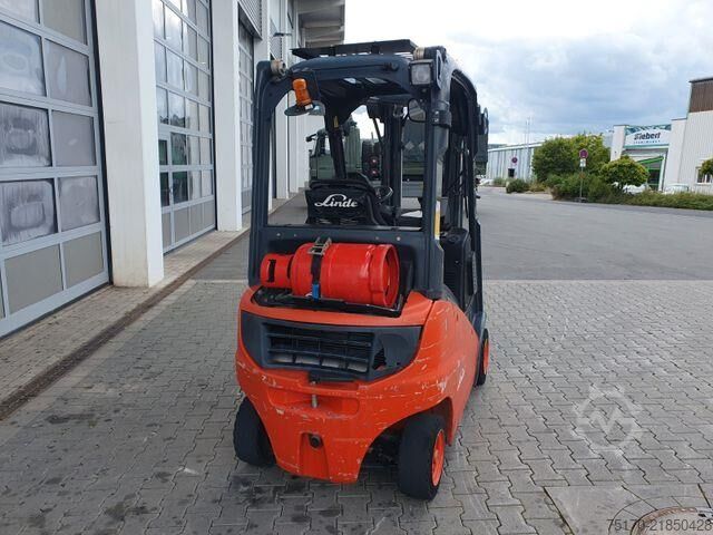 Forklift Linde H16 T-01 / 4,6m / nur: 3.260h / Gas / SS