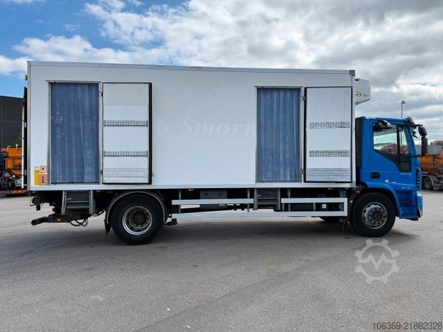 Refrigerated truck IVECO EuroCargo 180E320 4x2 Carrier Supra 850 Silent