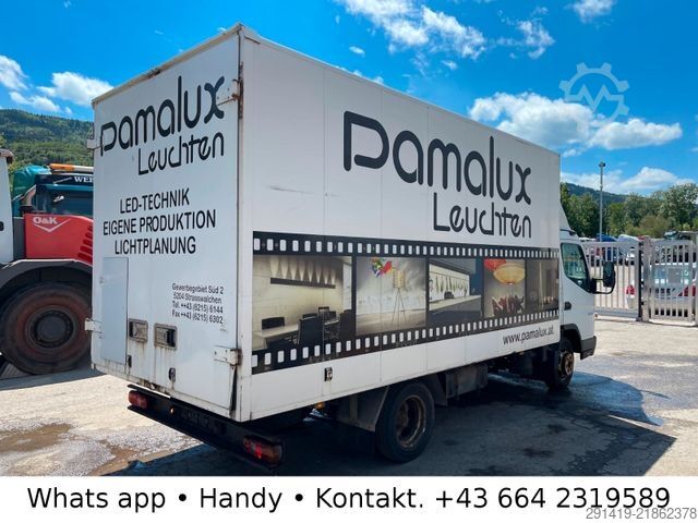 Box van MITSUBISHI Canter Fuso 3C13 Koffer mit Flügeltüre BJ 2009