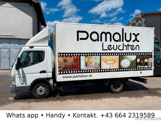 Box van MITSUBISHI Canter Fuso 3C13 Koffer mit Flügeltüre BJ 2009