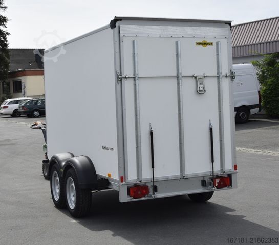 Box trailer HUMBAUR Koffer HK 253015-18P mit Überfahrwand
