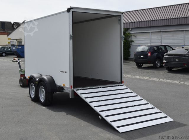 Box trailer HUMBAUR Koffer HK 253015-18P mit Überfahrwand