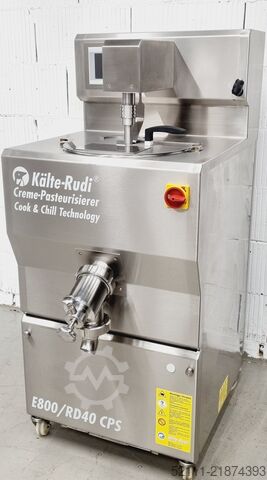 Creme-Pasteurisierer Kälterudi E800/RD40 CPS