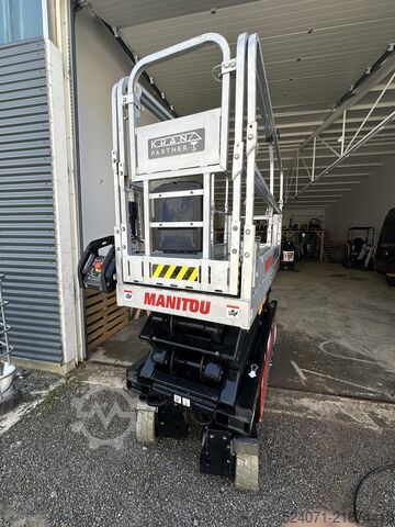 Scissor lift with 10m working height Manituo SE 1008