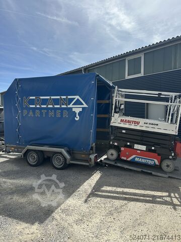 Scissor lift with 10m working height Manituo SE 1008