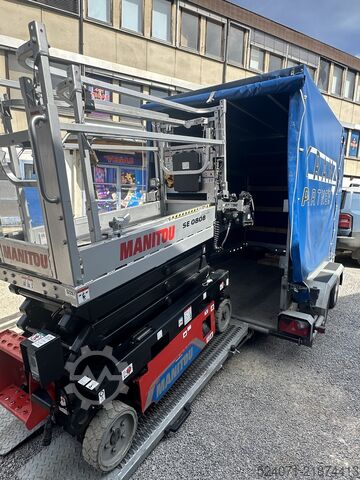 Scissor lift with 10m working height Manituo SE 1008