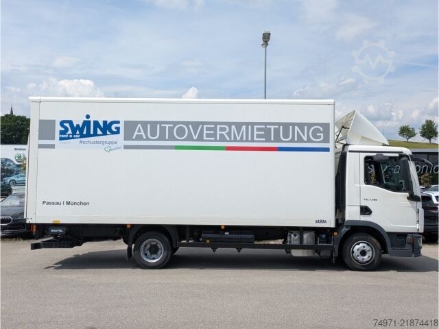Box truck MAN TGL 7.190 4x2 BB Koffer+LBW*Tempom Klima Bluetoo