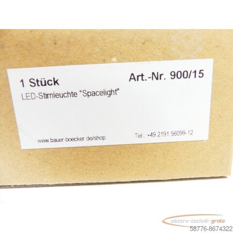 Komponente  Bauer  Böcker LED-Stirnleuchte Spacelight - ! - 900/15