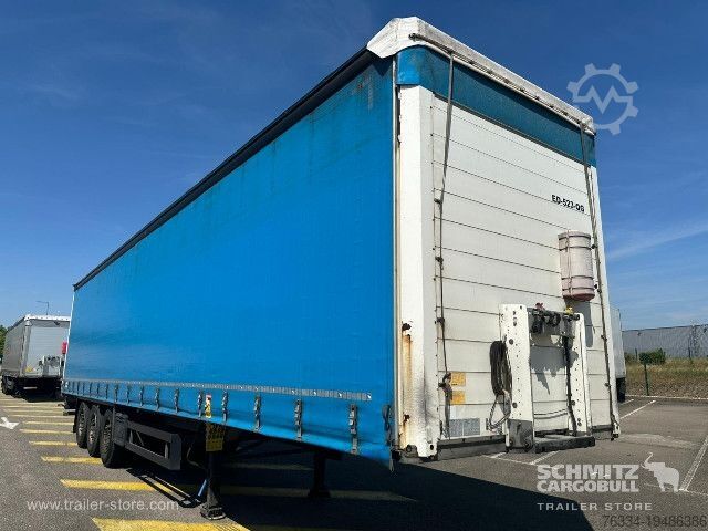 Open semitrailer with tarp Schmitz Cargobull Semitrailer Curtainsider Standard
