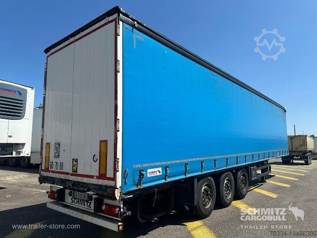Open semitrailer with tarp Schmitz Cargobull Semitrailer Curtainsider Standard