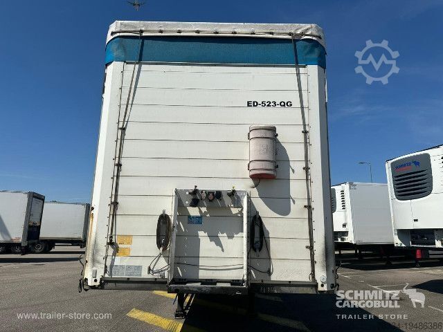 Open semitrailer with tarp Schmitz Cargobull Semitrailer Curtainsider Standard
