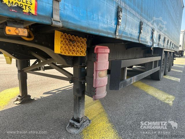 Open semitrailer with tarp Schmitz Cargobull Semitrailer Curtainsider Standard