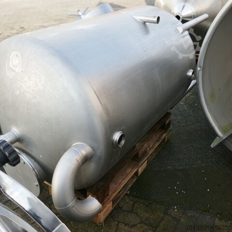 1000 Liter Behälter aus V4A Holvrieka B0090