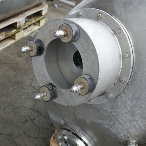 1000 Liter Behälter aus V2A mit Rührwerksflansch B0091