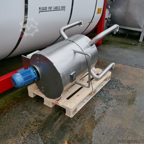 200 Liter Rührwerksbehälter aus V4A mit Propellerrührwerk URBAN B0084