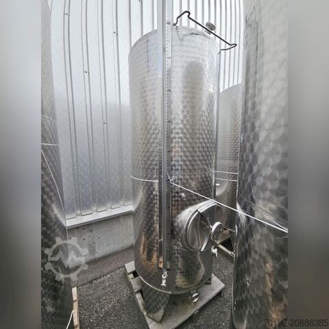Werksneuer 1000 Liter Gär-/Lagertank aus V2A K0180