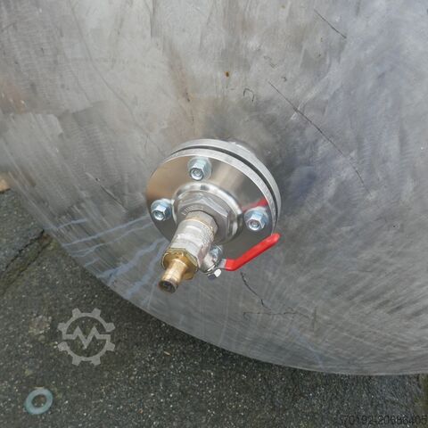 2500 Liter Rührwerksbehälter aus V4A mit Propellerrührwerk GIG GRILL & GROSSMANN B0065