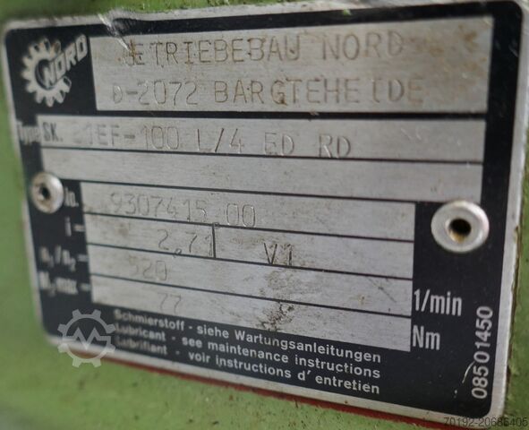 2500 Liter Rührwerksbehälter aus V4A mit Propellerrührwerk GIG GRILL & GROSSMANN B0065