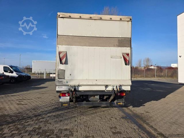 Transporter mit Pritsche & Plane IVECO 80-220 Eurocargo, Gardine, Ladebordwand, 1.Hand