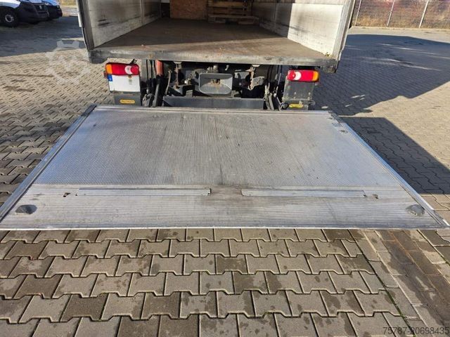 Transporter mit Pritsche & Plane IVECO 80-220 Eurocargo, Gardine, Ladebordwand, 1.Hand