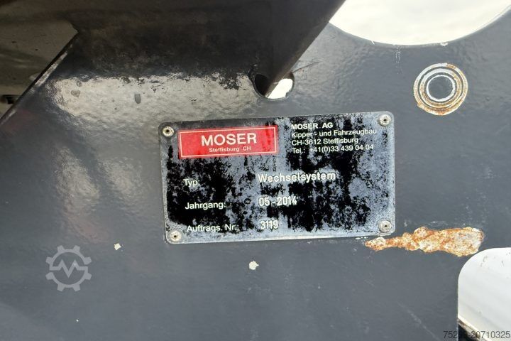 Special purpose truck Mercedes-Benz Arocs 3245 SWS 8x4 Moser  / Swiss-Vehicle