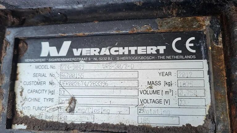 Sortiergreifer Verachtert VRG 30/2D – CW40