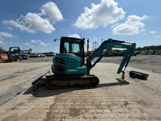 Mini excavator Kubota KX 057-4 /Planierschild/Schwenklöffel Minibagger
