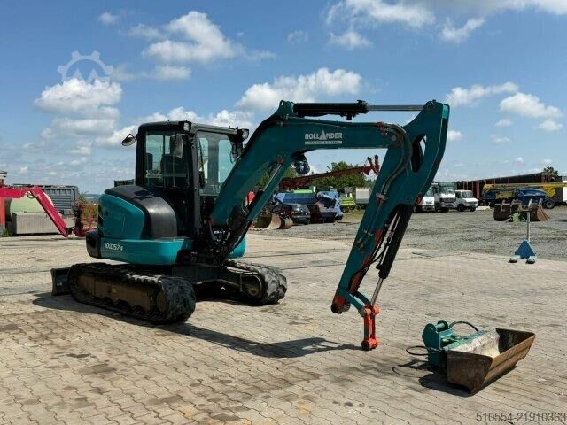 Mini excavator Kubota KX 057-4 /Planierschild/Schwenklöffel Minibagger
