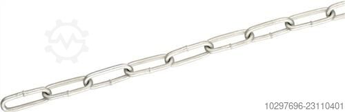 Round steel chain DIN 5685, nominal chain thickness - 1 pc Sonstige 