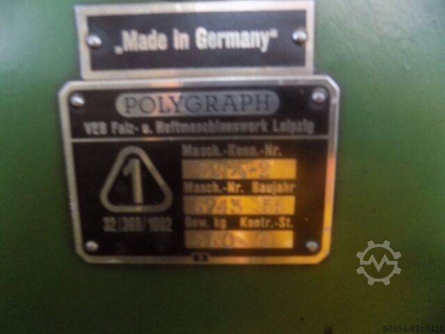Fadenheftmaschine POLIGRAPH 39 3/4 -2