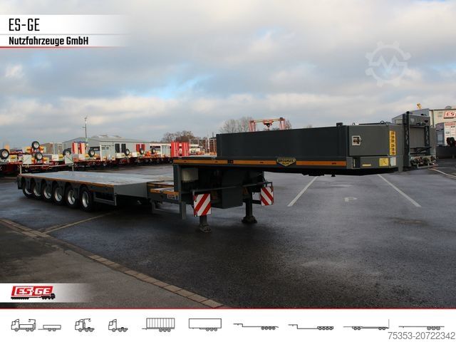 Tieflader-Sattelauflieger BROSHUIS 6-Achs-Satteltieflader - teleskopierbar