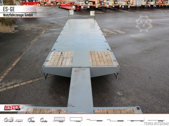 Tieflader-Sattelauflieger BROSHUIS 6-Achs-Satteltieflader - teleskopierbar