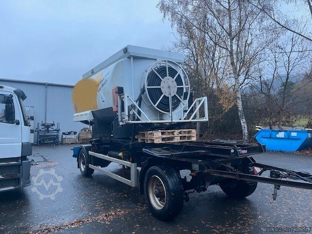 Tanker truck  13.100 Liter Willig Tankaufbau + 2xSchlauchhaspe
