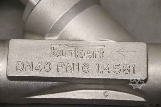 Pneumatic angle seat valve Bürkert 2000 A 40,0  DN40 PN16