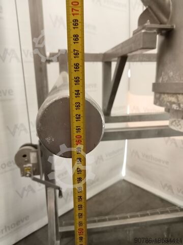 Edelstahl Big Bag Füllmaschine Füllstation VD Procestechniek