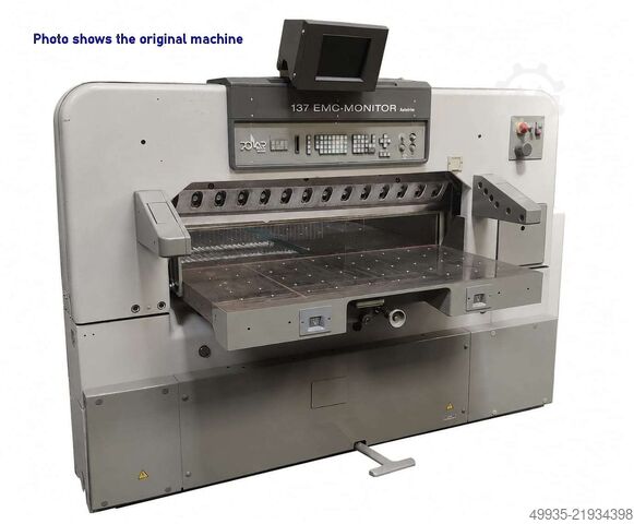 Paper cutting machine Polar Mohr 137EMC-MON - REFURBISHED