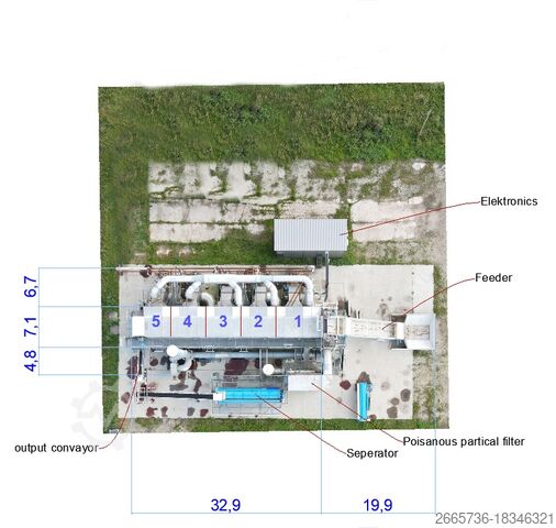 Trockner (Landwirtschaft) Industrial belt Dryer Heinen BT24/380-3